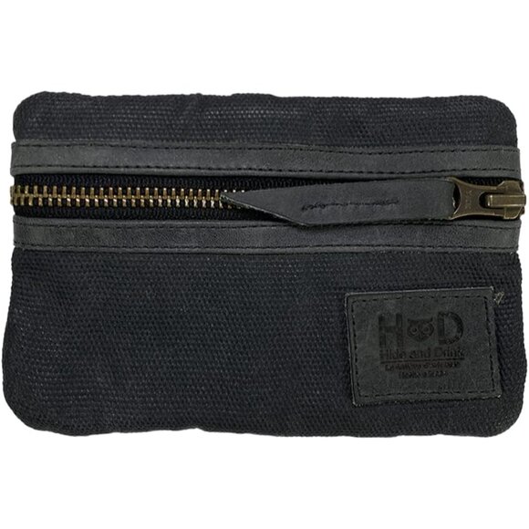 Compact Waxed Canvas Multi-Tool Pouch with 5 Pockets, Perfect for Camping - Picture 2 of 8
